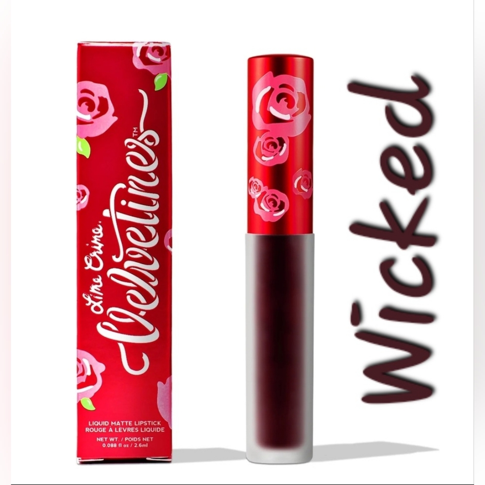 Wicked | Velvetines Liquid Lipstick | Lime Crime | Brand New in Box (NWT)